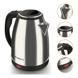 Chaleira Elétrica Inox Elgin Em Inox Sem Fio 1,8 Litros Inox Prata